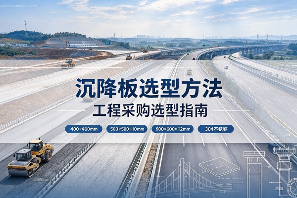 鹤庆沉降板选择方法