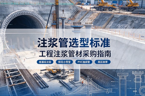 鹤庆注浆管选型标准